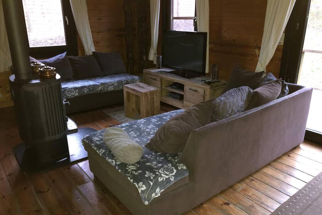 Chalet Cosy Et Chaleureux A Weris Pres De Durbuy Villa ภายนอก รูปภาพ